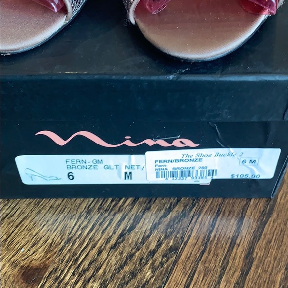 Nina bronze dressy shoe 6 - Picture 3 of 5